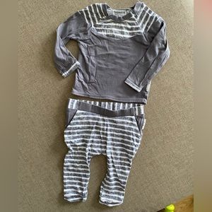 Noppies 2-4 month 2 piece long sleeve outfit